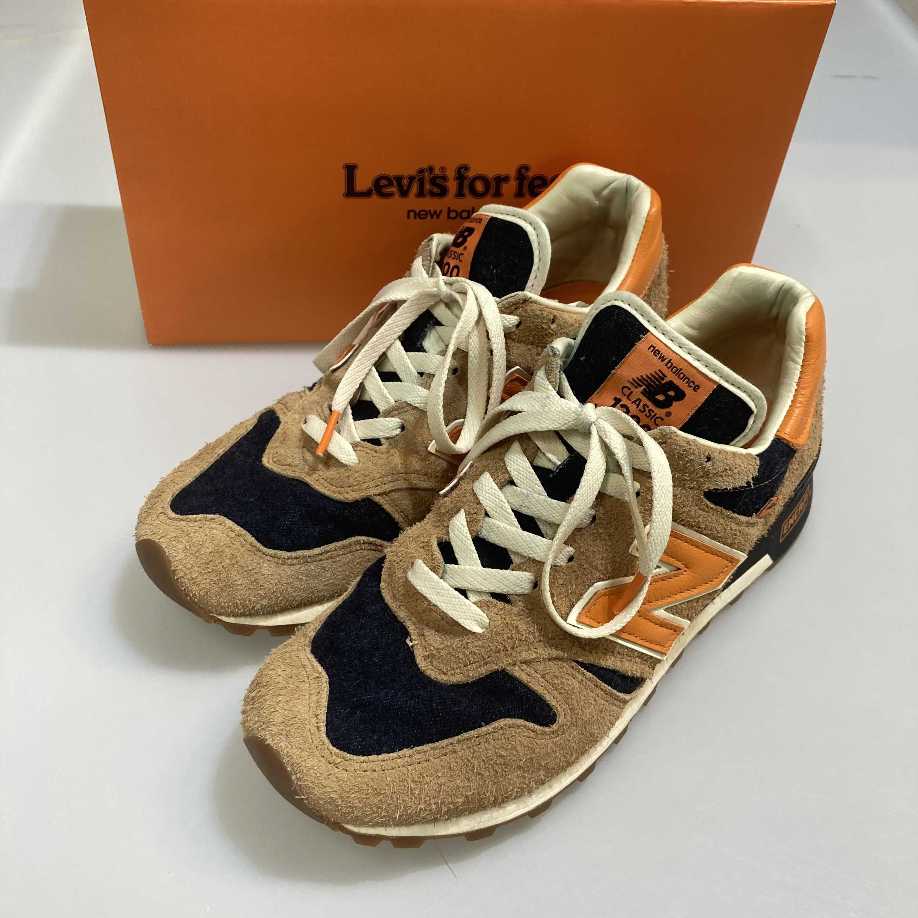 Levi's × New Balance 1300 "Orange/Black"