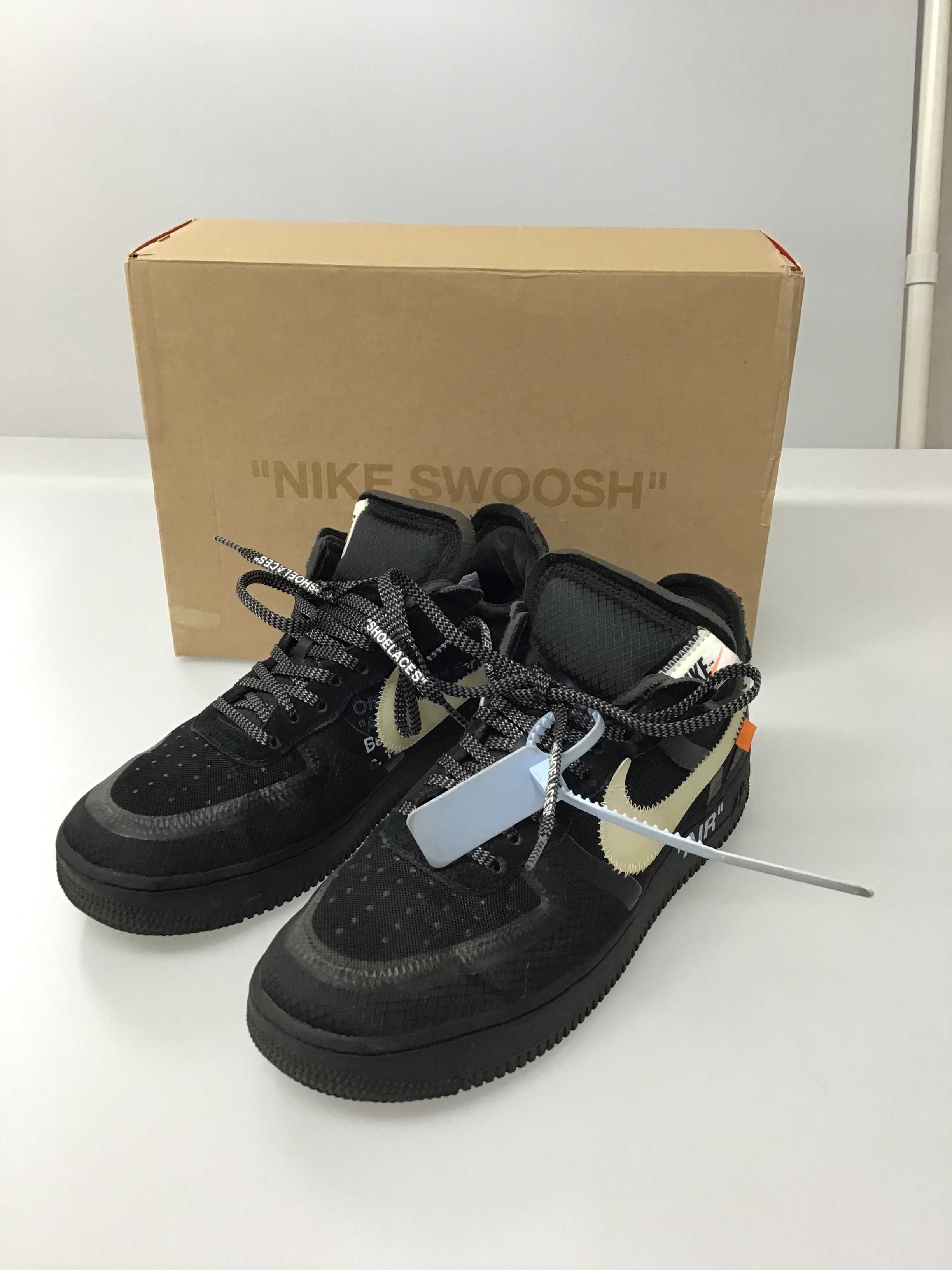 Off-White × Nike Air Force 1 Low "Black"