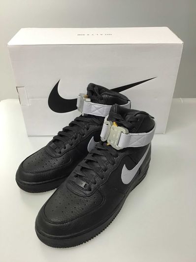 1017 ALYX 9SM × Nike Air Force 1 High "Black/Grey"