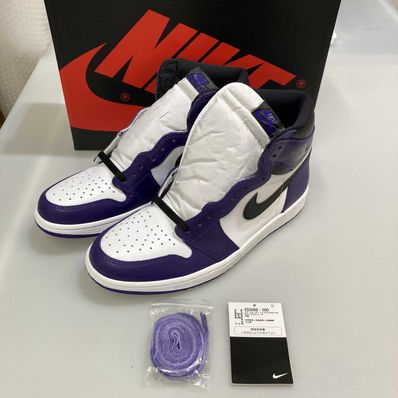 Nike Air Jordan 1 Retro High OG "Court Purple White/Black" (2020)