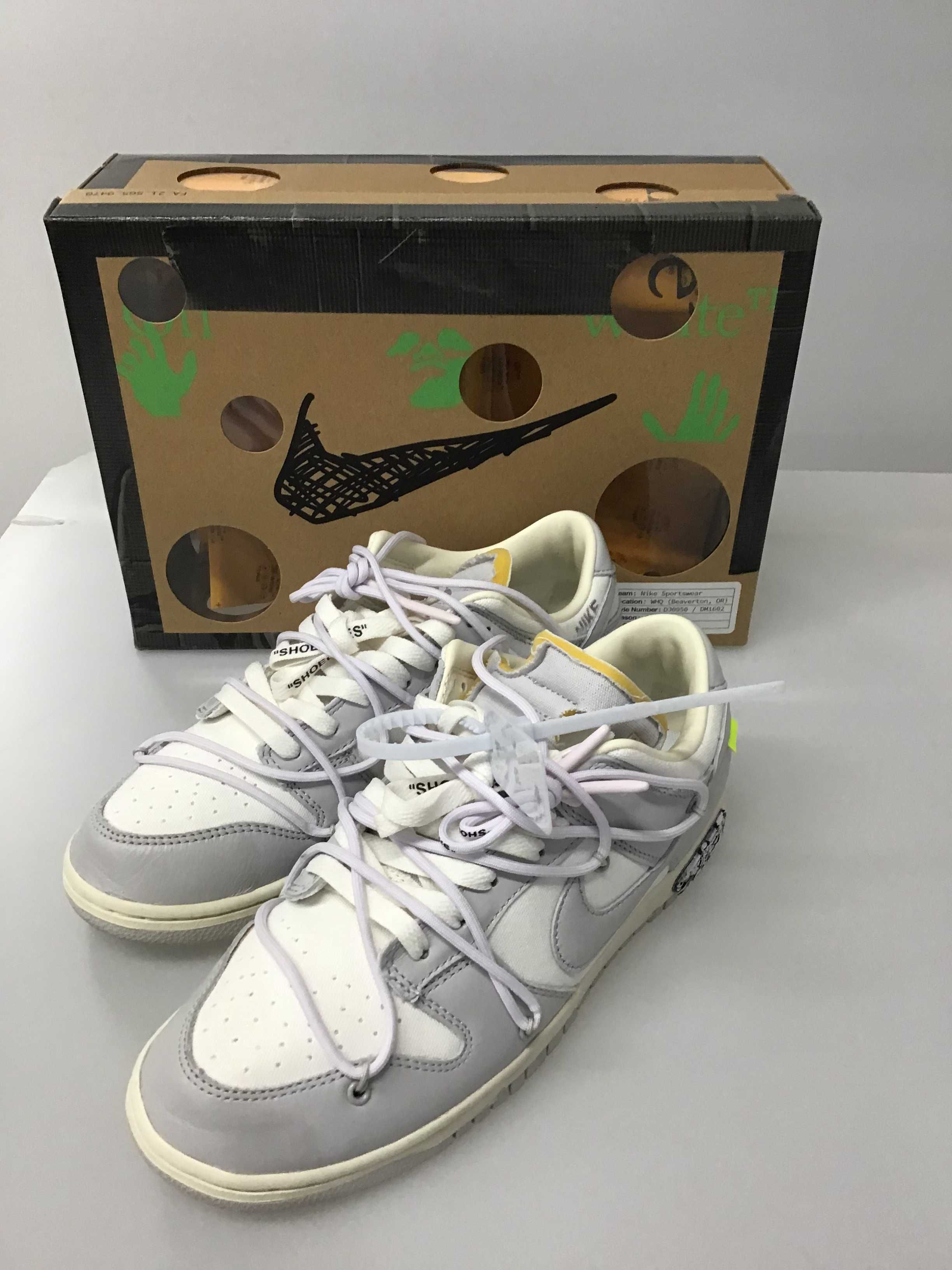 Off-White × Nike Dunk Low 1 of 50 "Lot.49"