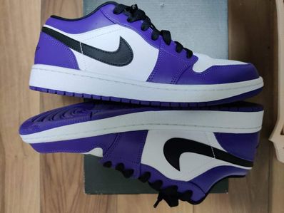NIKE AIR JORDAN 1 LOW "COURT PURPLE"