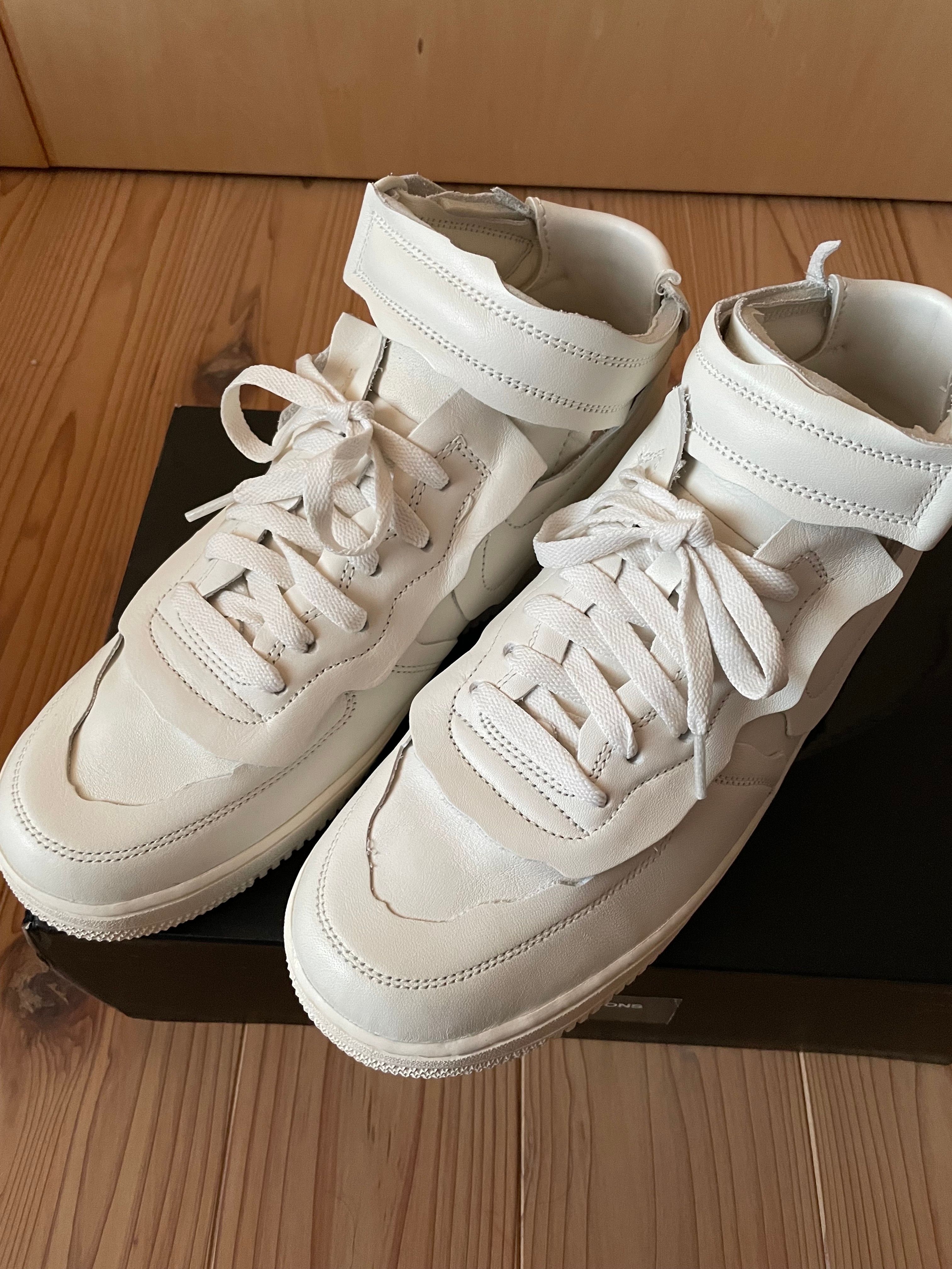 COMME des GARCONS × Nike Air Force 1 Mid "White" 
