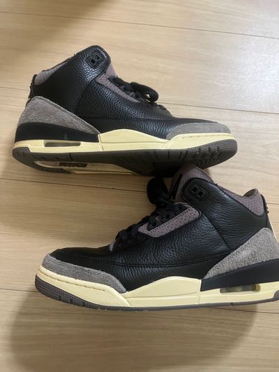 A Ma Maniere × Nike Women's Air Jordan 3 Retro OG SP "Black and Flat Pewter/WYWS"