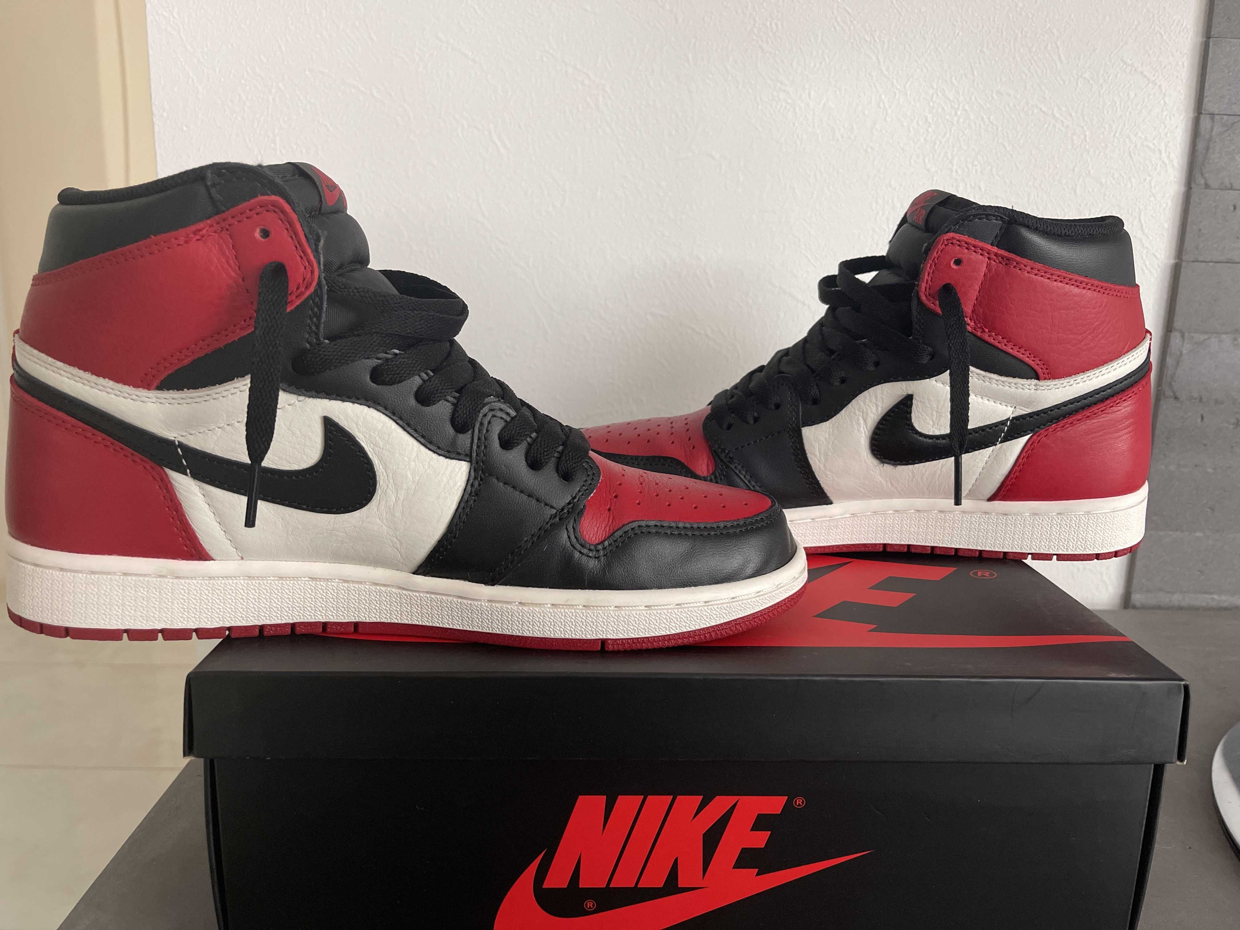 Nike Air Jordan 1 Retro High OG "Bred Toe"