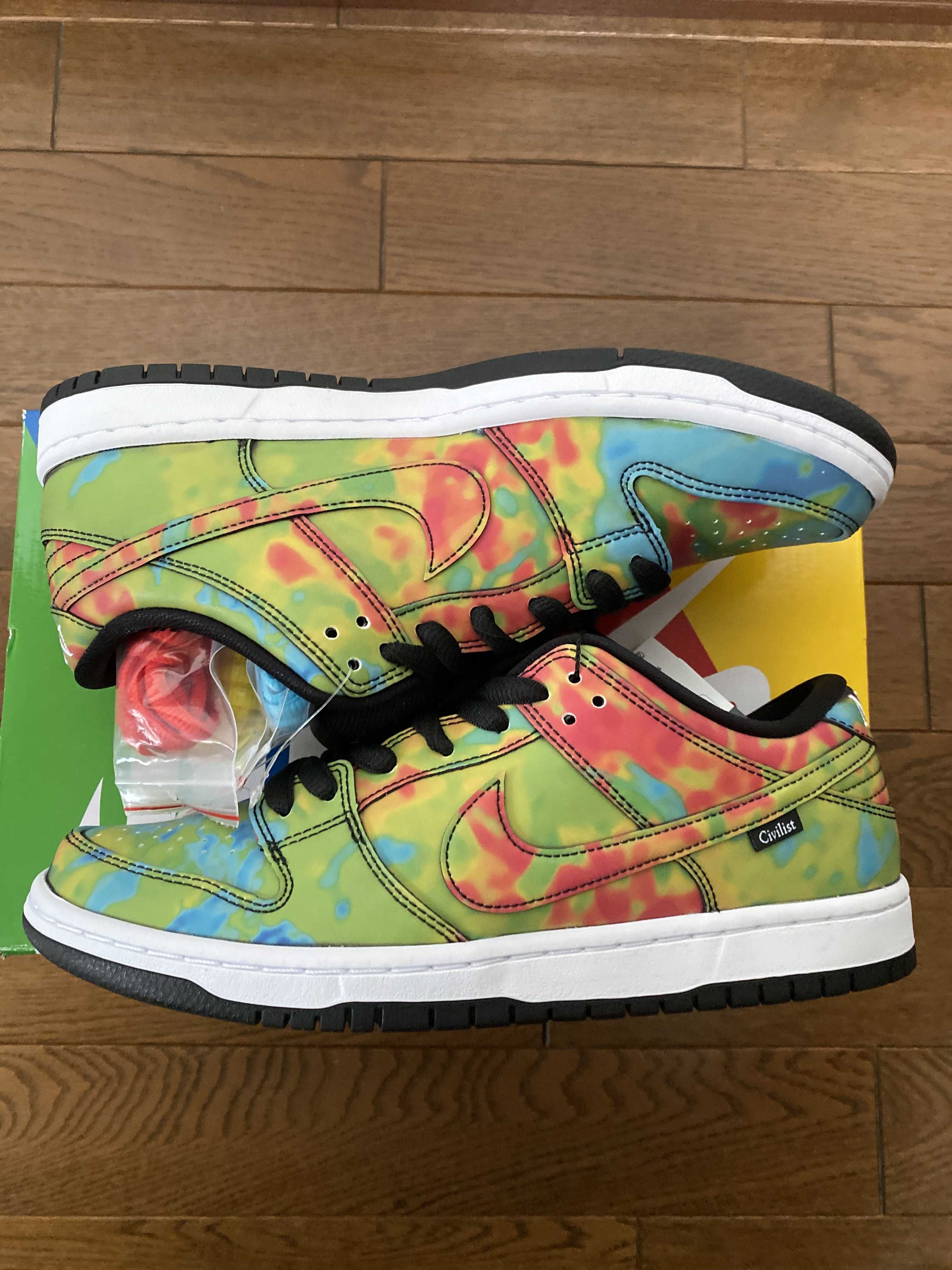 Civilist × Nike SB Dunk Low "Thermography"