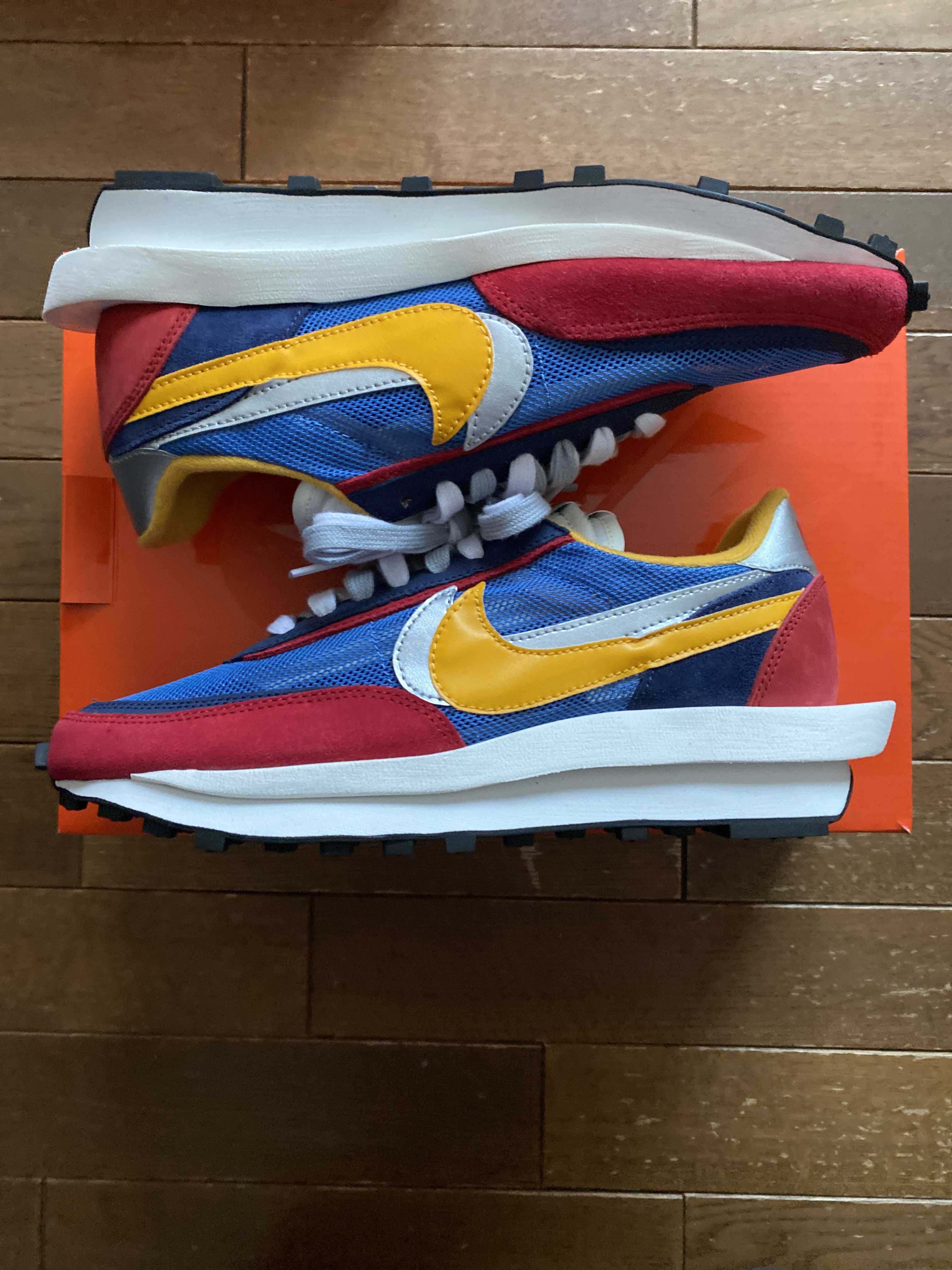sacai × Nike LDV Waffle "Red/Blue"