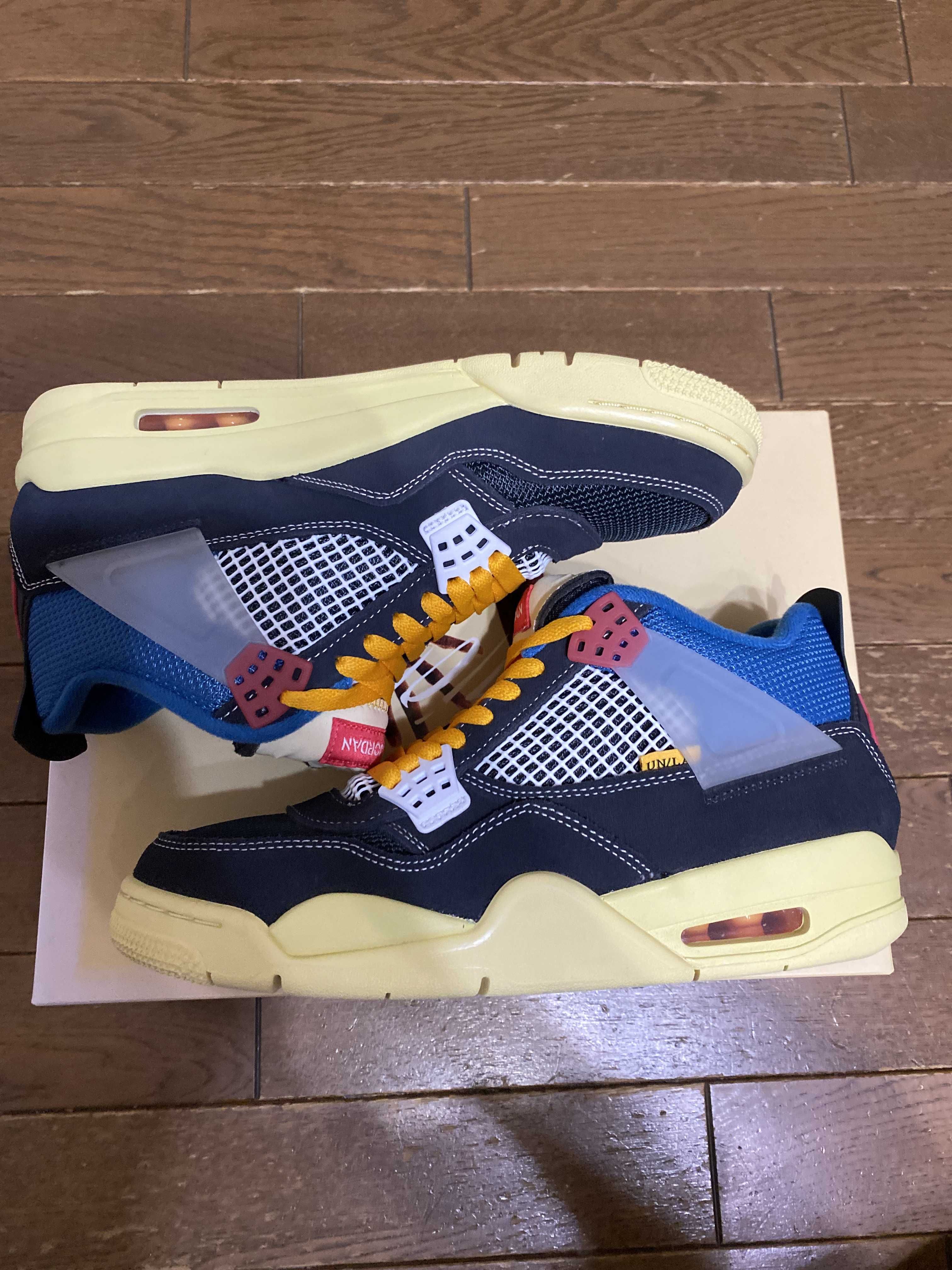 UNION × NIKE AIR JORDAN 4 "OFF NOIR"