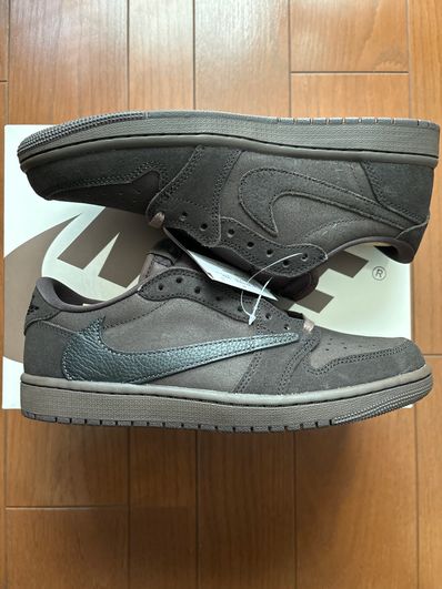 Travis Scott × Nike Air Jordan 1 Low OG SP "Velvet Brown and Dark Mocha"