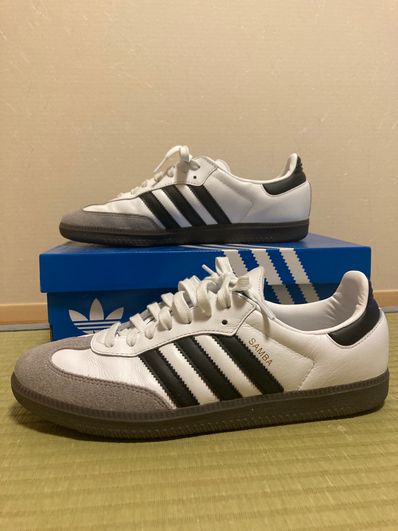 adidas Samba OG "Cloud White/Core Black/Clear Granite"