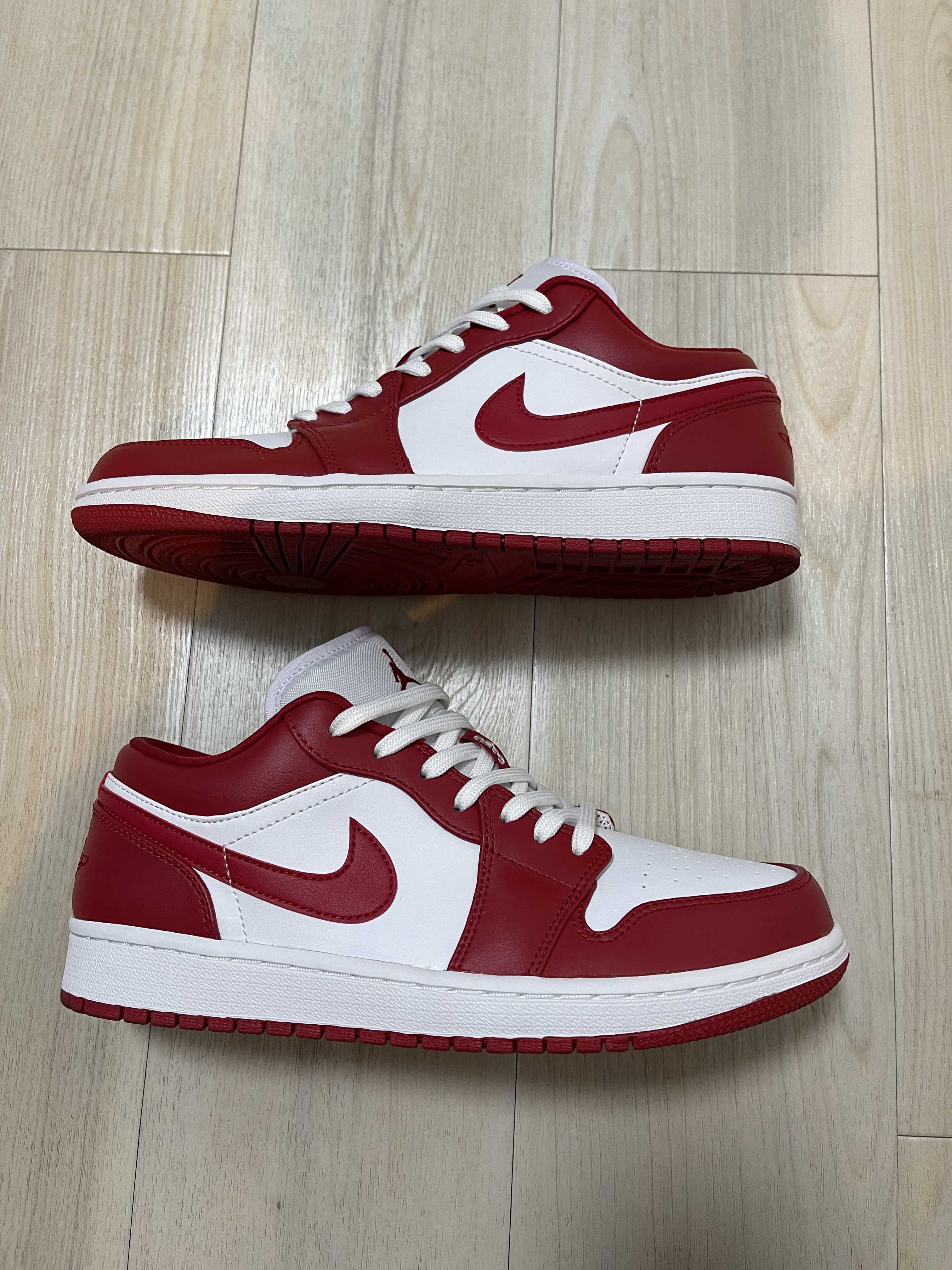 Nike Air Jordan 1 Low "Gym Red/White"
