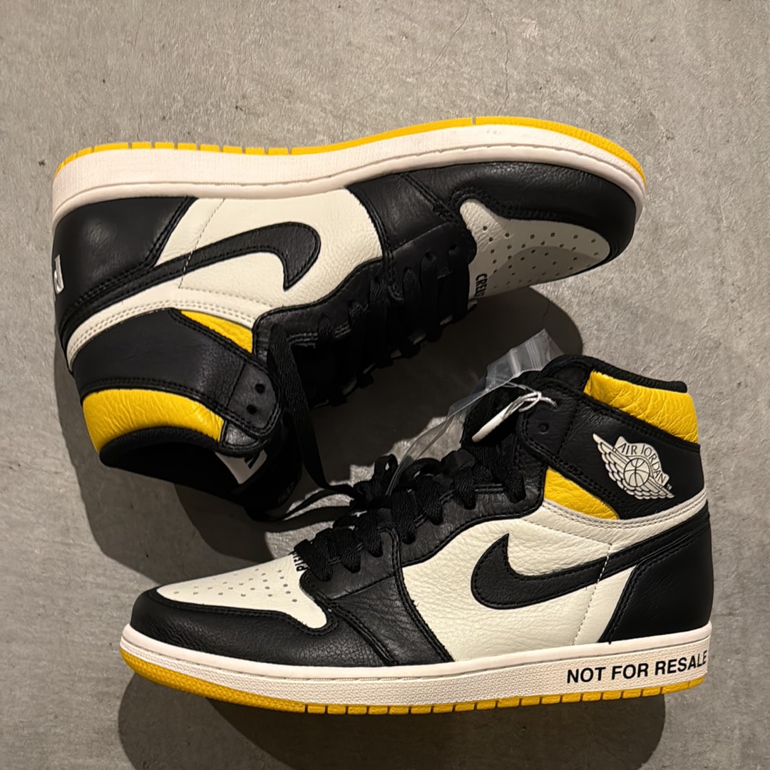 Nike Air Jordan 1 Retro High (NOT FOR RESALE) "Varsity Maize"