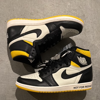 Nike Air Jordan 1 Retro High (NOT FOR RESALE) "Varsity Maize"