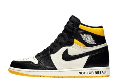 Nike Air Jordan 1 Retro High (NOT FOR RESALE) "Varsity Maize"