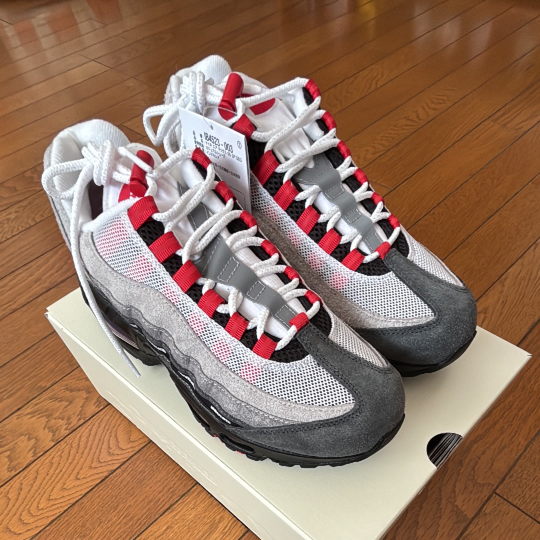UNDEFEATED × Nike Air Max 95 SP "Fire Red" (Tokyo Exclusive) (Serial Numbered/600 pairs)