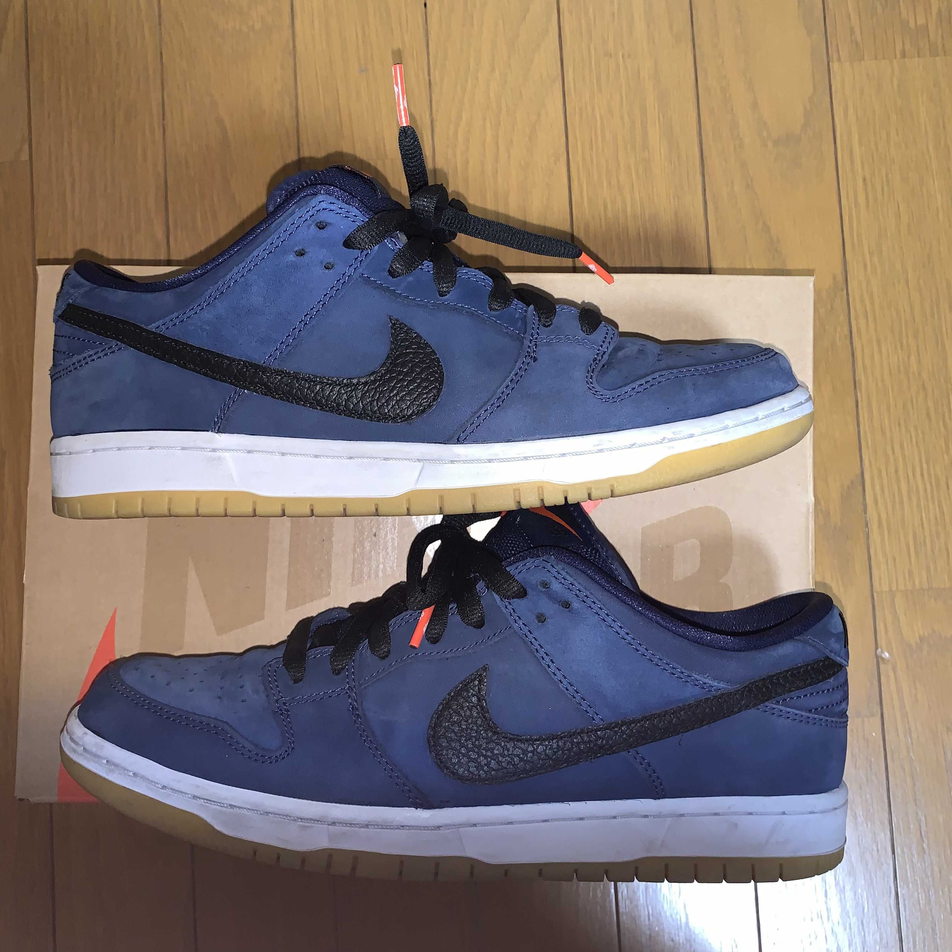 Nike SB Dunk Low Orange Label "Obsidian/Black-Light Gum Brown"
