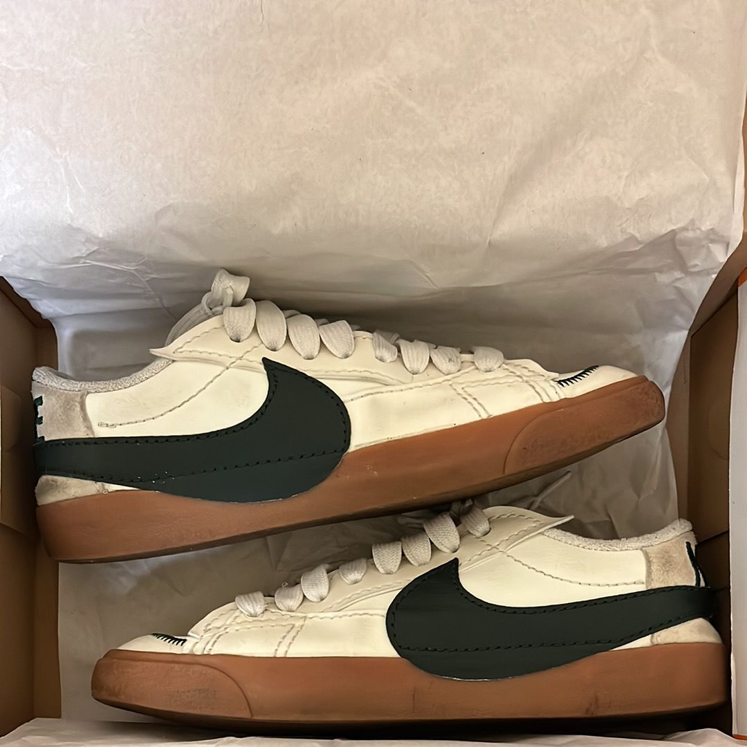Nike Blazer Low '77 Jumbo WNTR "Sail/Pro Green/Gum Med Brown"