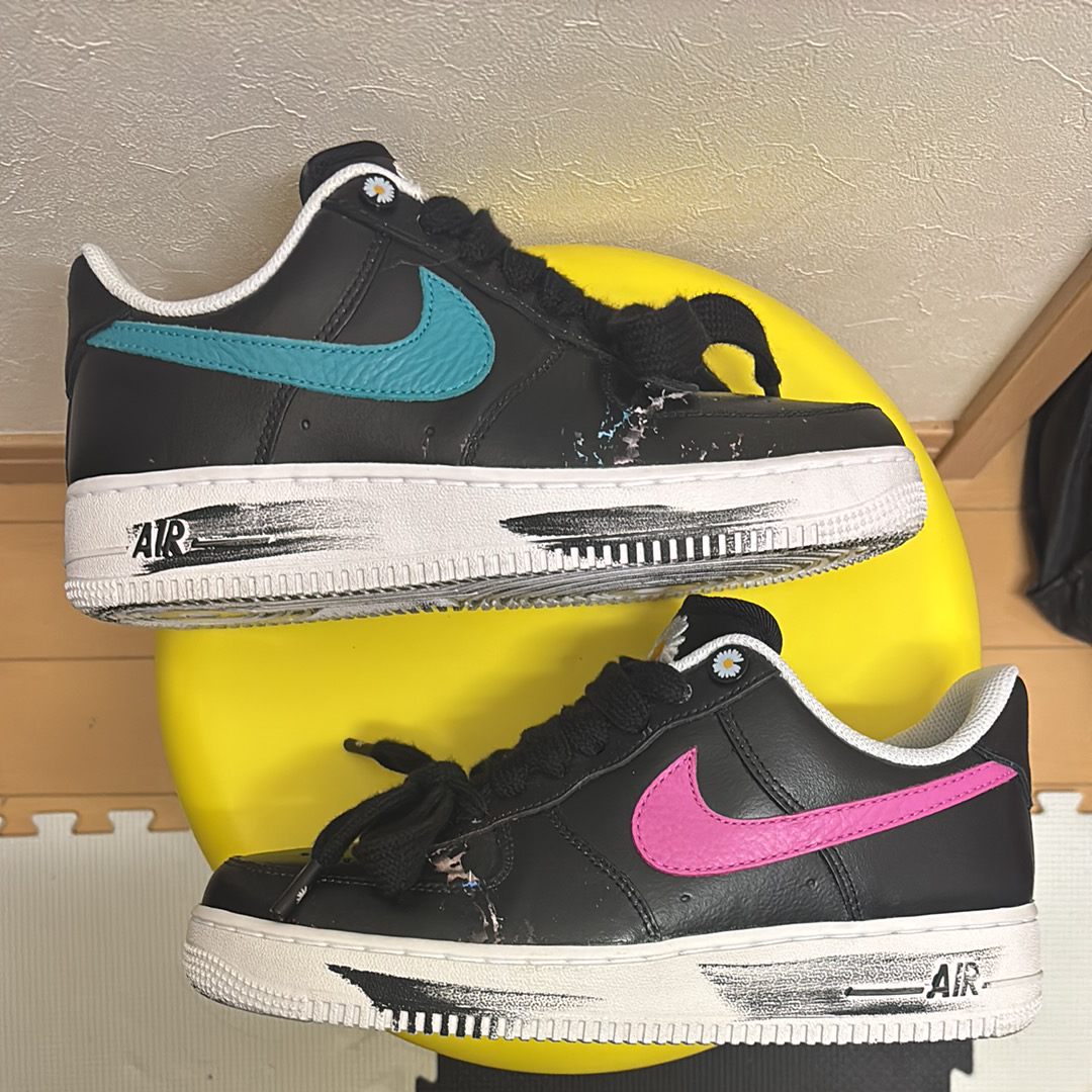 PEACEMINUSONE × Nike Air Force 1 Low '07 Para-Noise 3.0 "Black and Multi-Color" / G-DRAGON