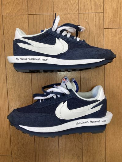 Fragment × sacai × Nike LD Waffle "Blackended Blue"