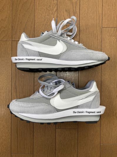 Fragment × sacai × Nike LD Waffle "Light Smoke Grey"