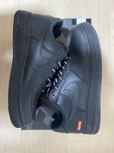 Supreme × Nike Air Force 1 Low "Black"