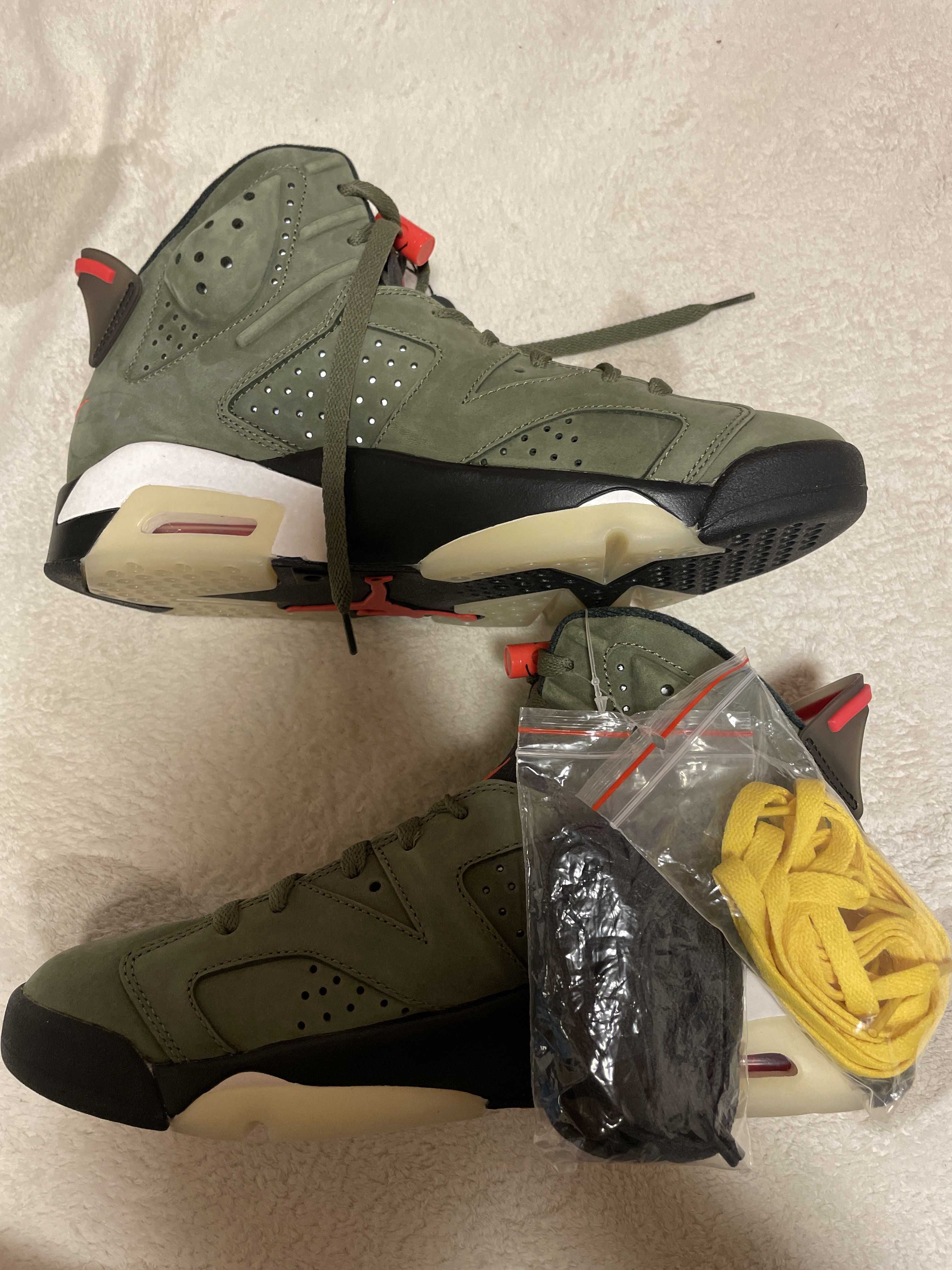 Travis Scott × Nike Air Jordan 6 Retro "Medium Olive"