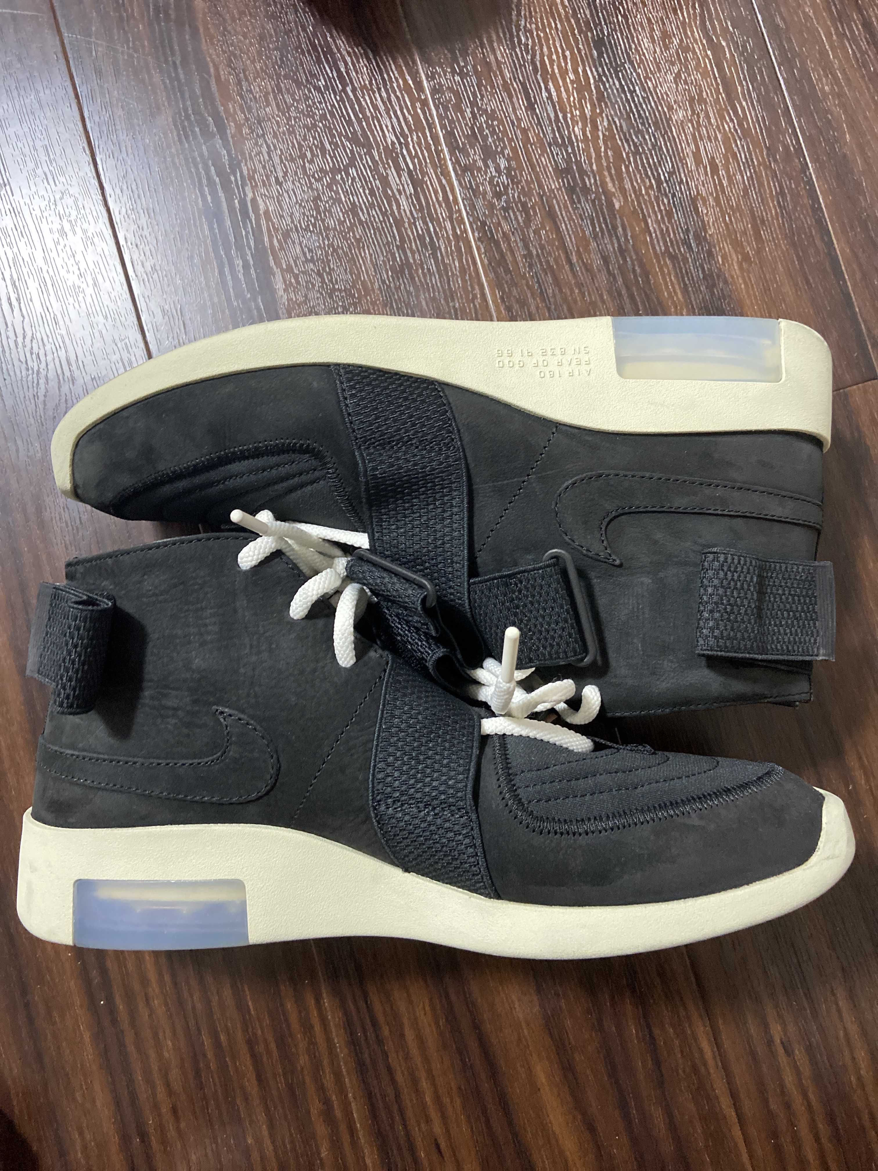FEAR OF GOD × Nike Air Fear Of God Raid "Black"