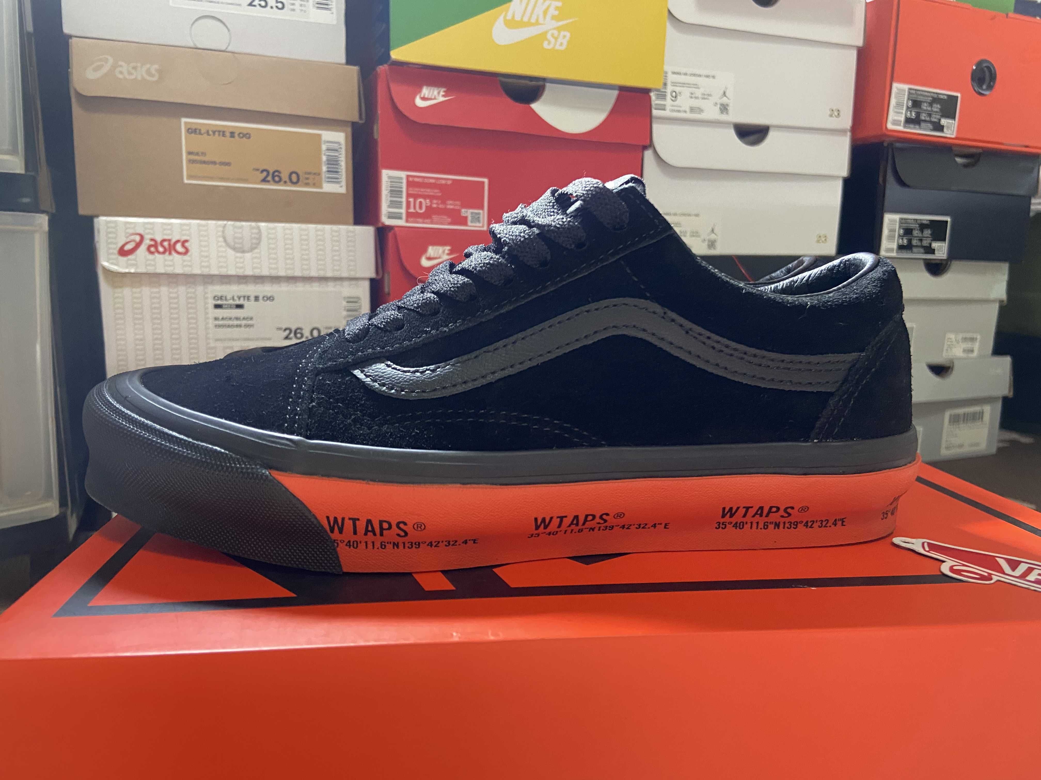 WTAPS × Vans OG Old Skool LX "Black"