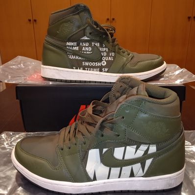 Nike Air Jordan 1 Retro High "Olive Canvas"
