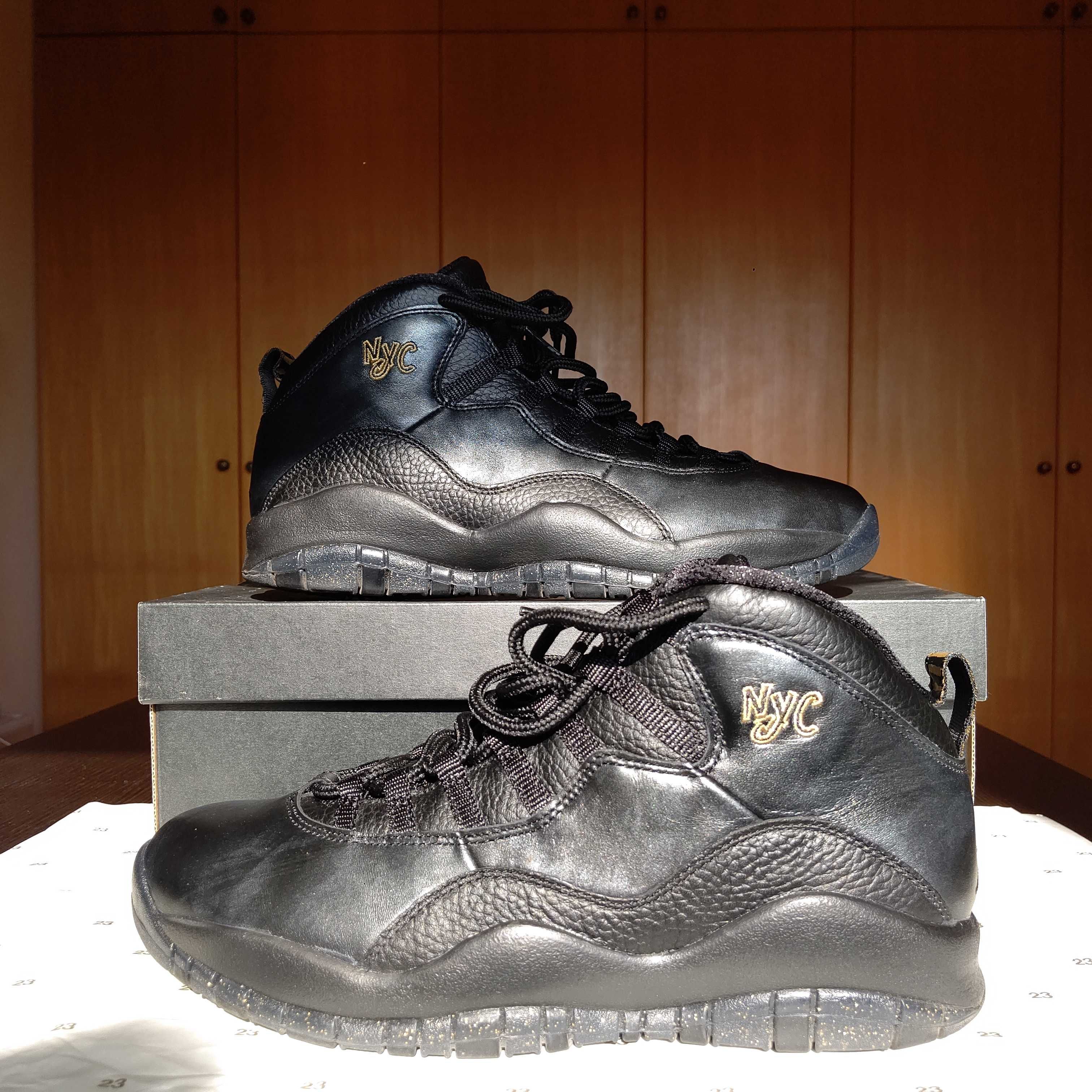 NIKE AIR JORDAN 10 RETRO "BLACK"