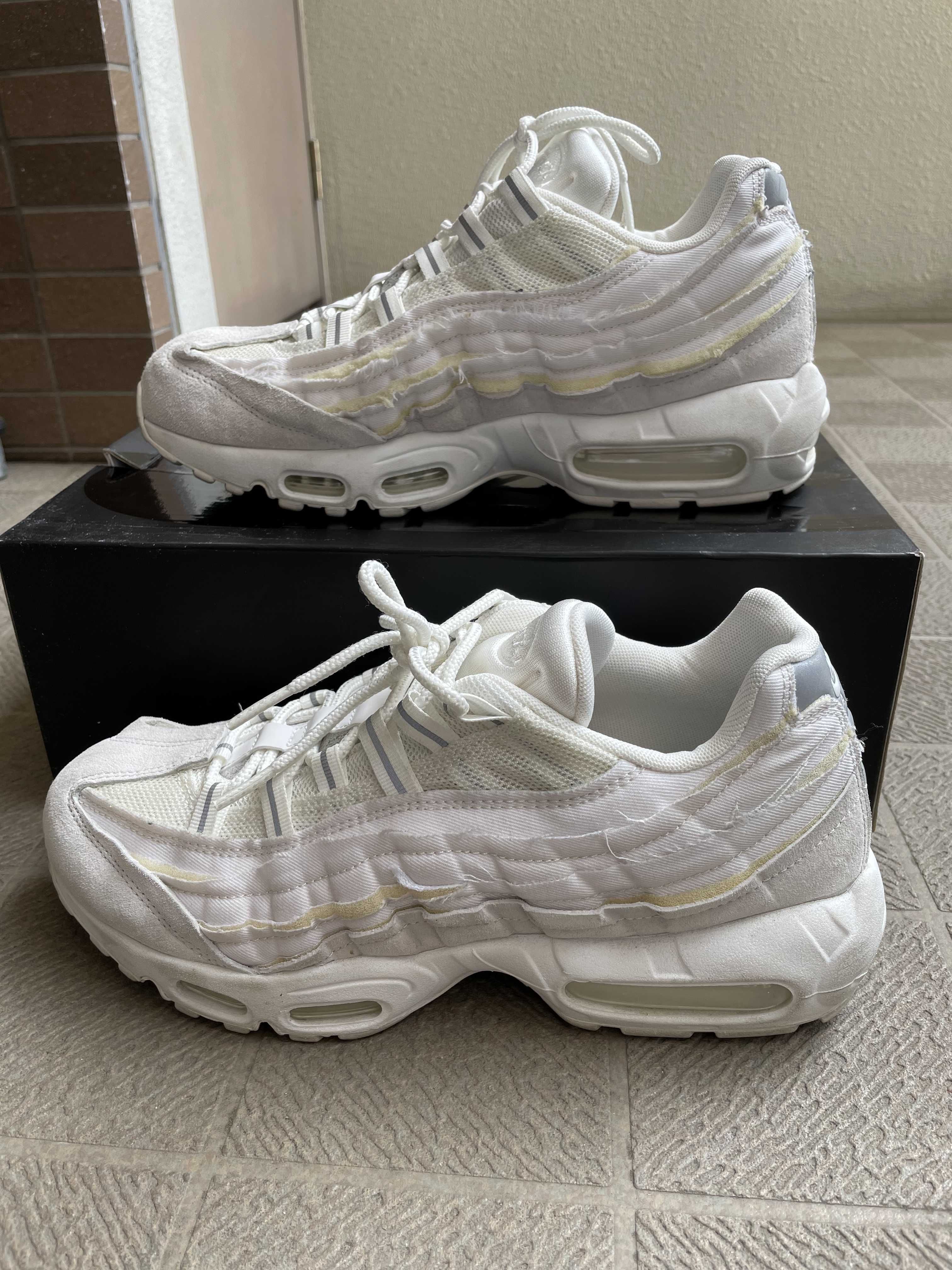 COMME des GARCONS × Nike Air Max 95 "White"