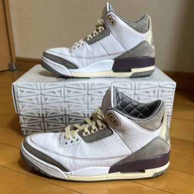 A Ma Maniere × Nike Women's Air Jordan 3 Retro SP "White/Medium Grey Violet Ore"