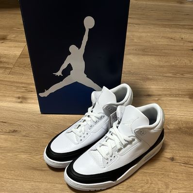 Fragment × Nike Air Jordan 3 "White/Black"