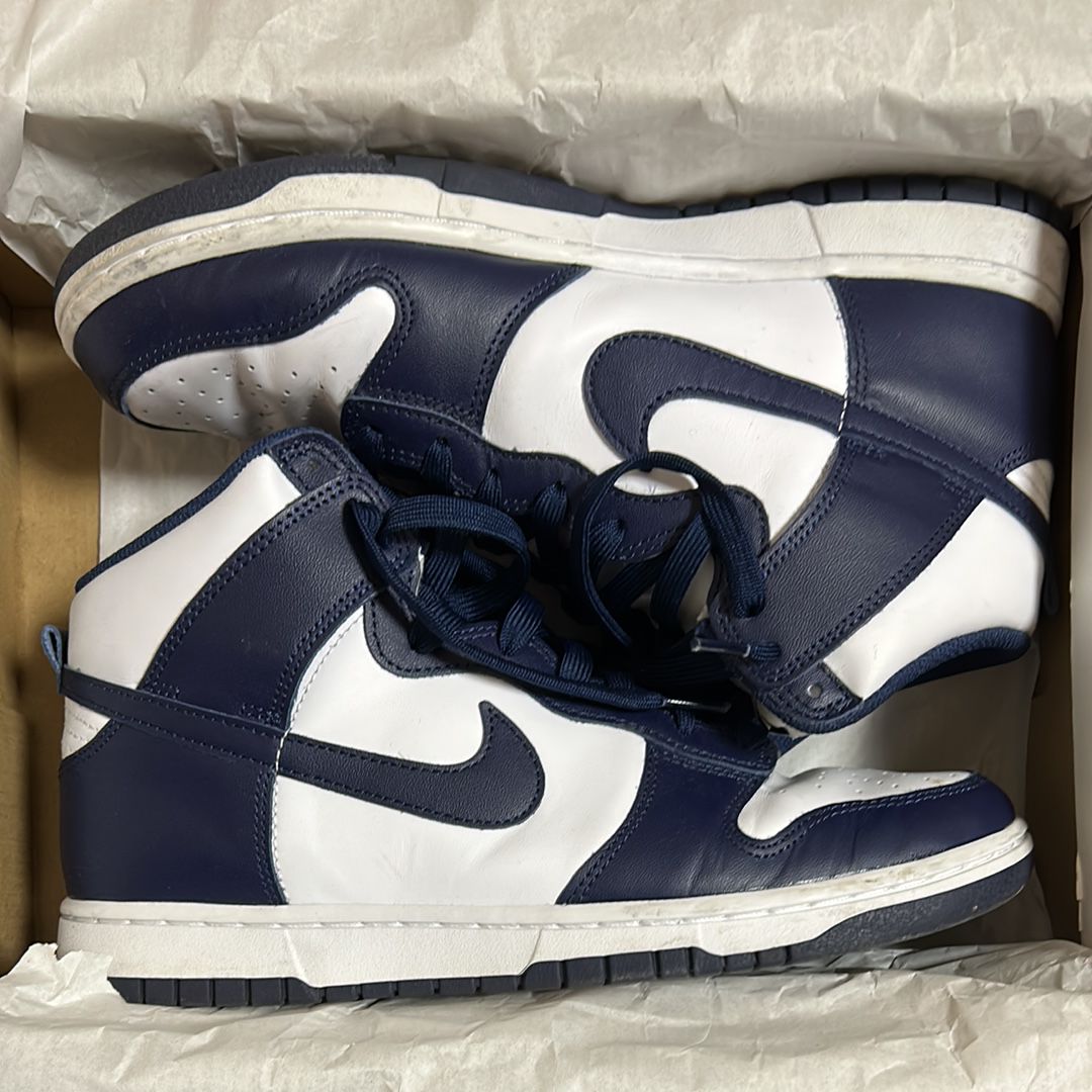 Nike Dunk High "Championship Navy"