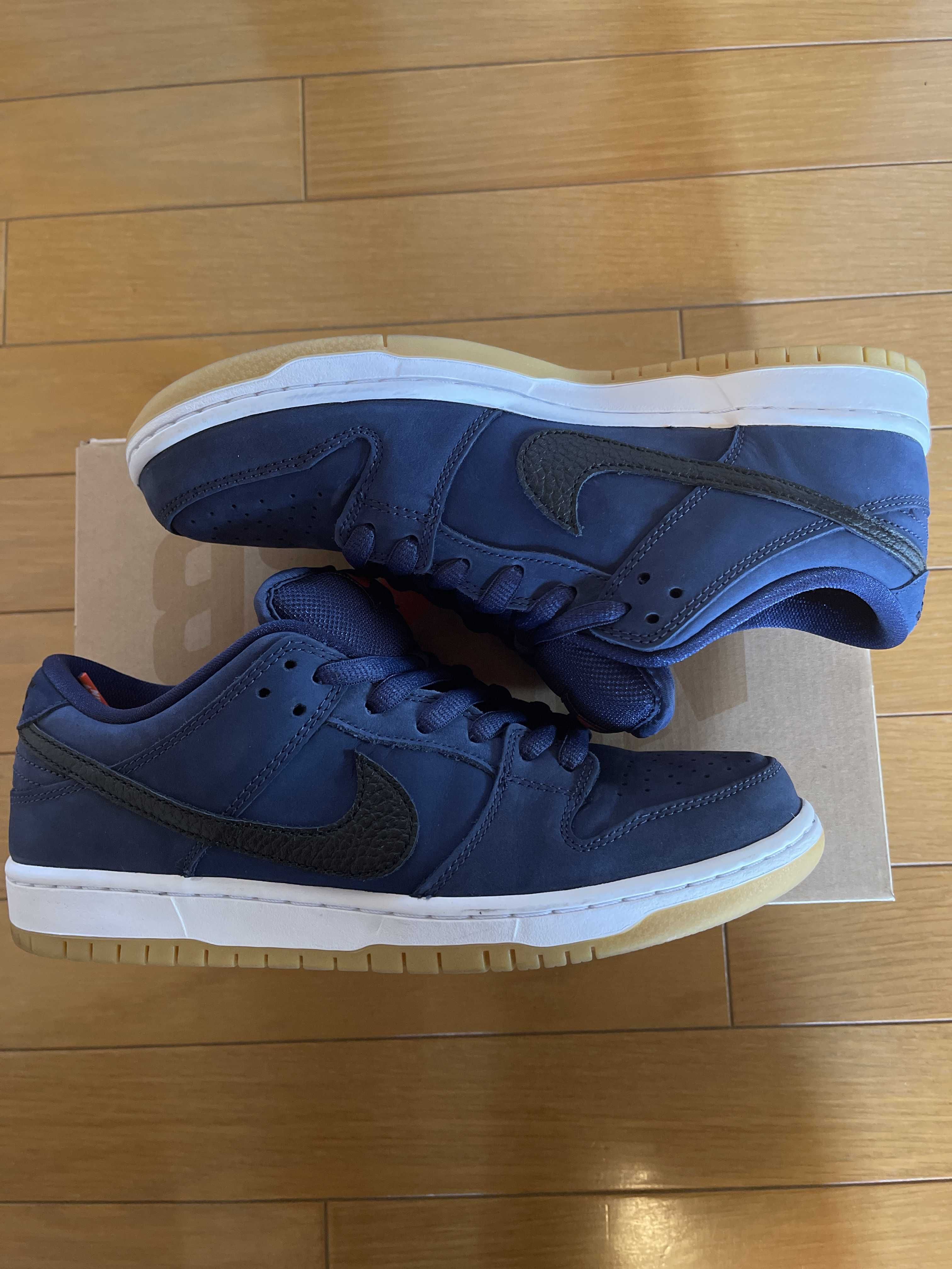 Nike SB Dunk Low Orange Label "Obsidian/Black-Light Gum Brown"