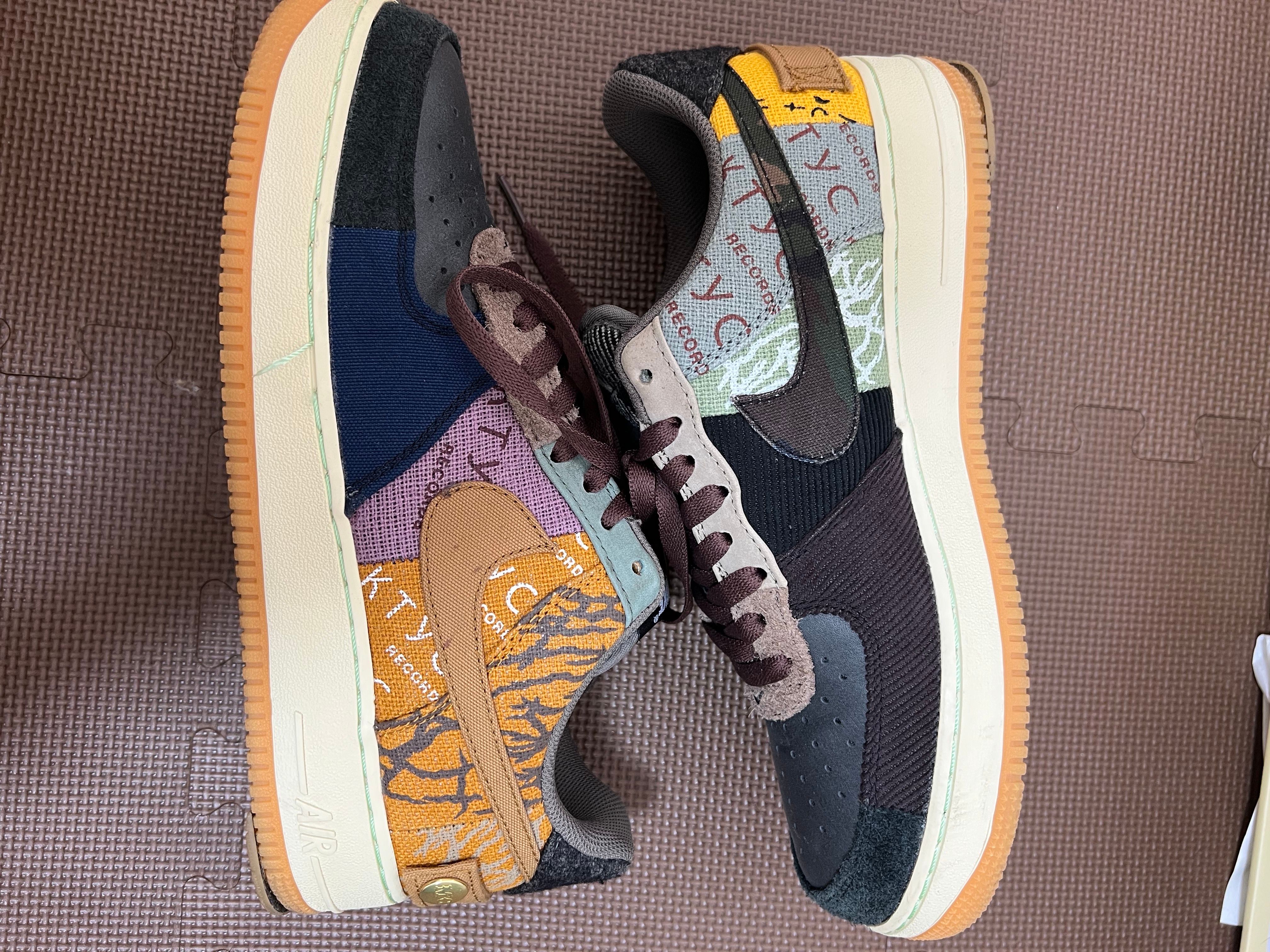 Travis Scott × Nike Air Force 1 Low Cactus Jack "Multi Color"