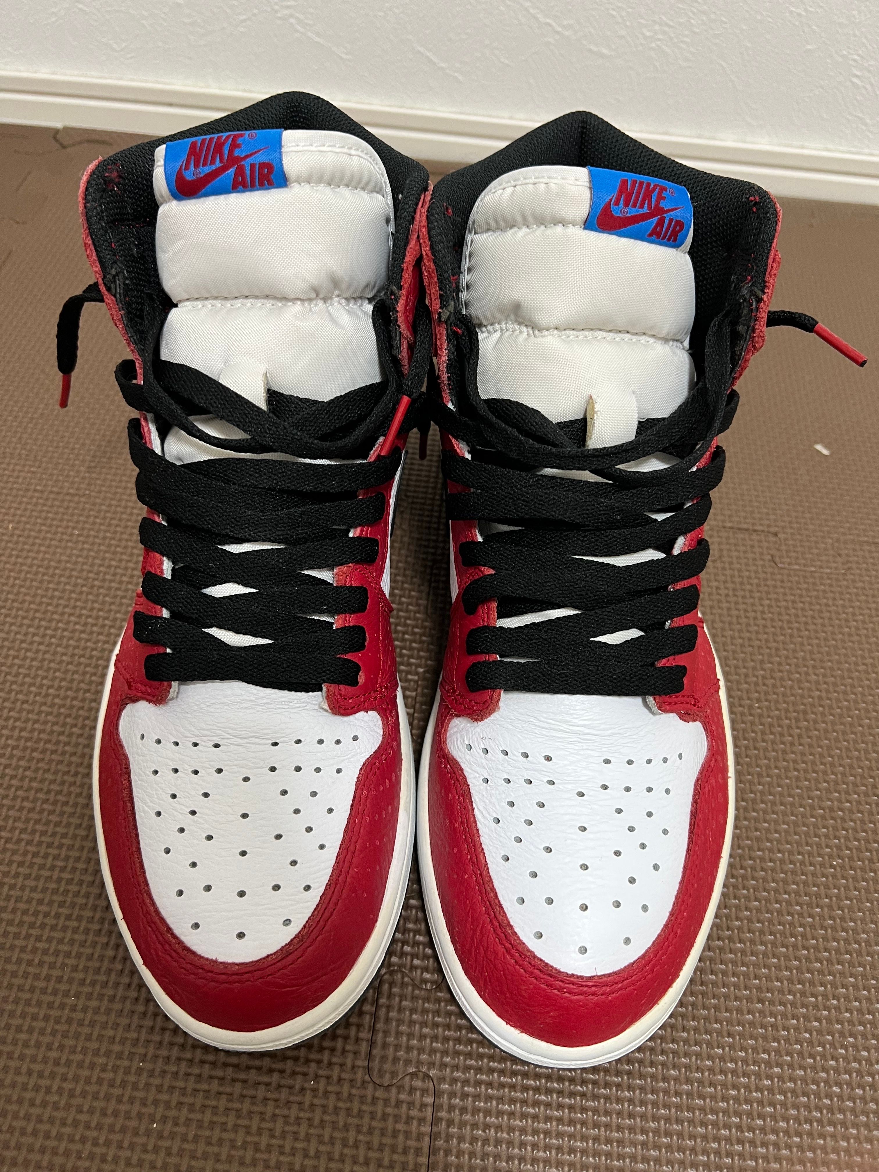 Spiderman × Nike Air Jordan 1 Origin Story "Gym Red/White/Photo Blue/Black"