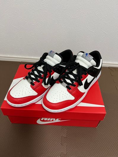 NBA × Nike Dunk Low EMB 75th Anniversary "Chicago Bulls"