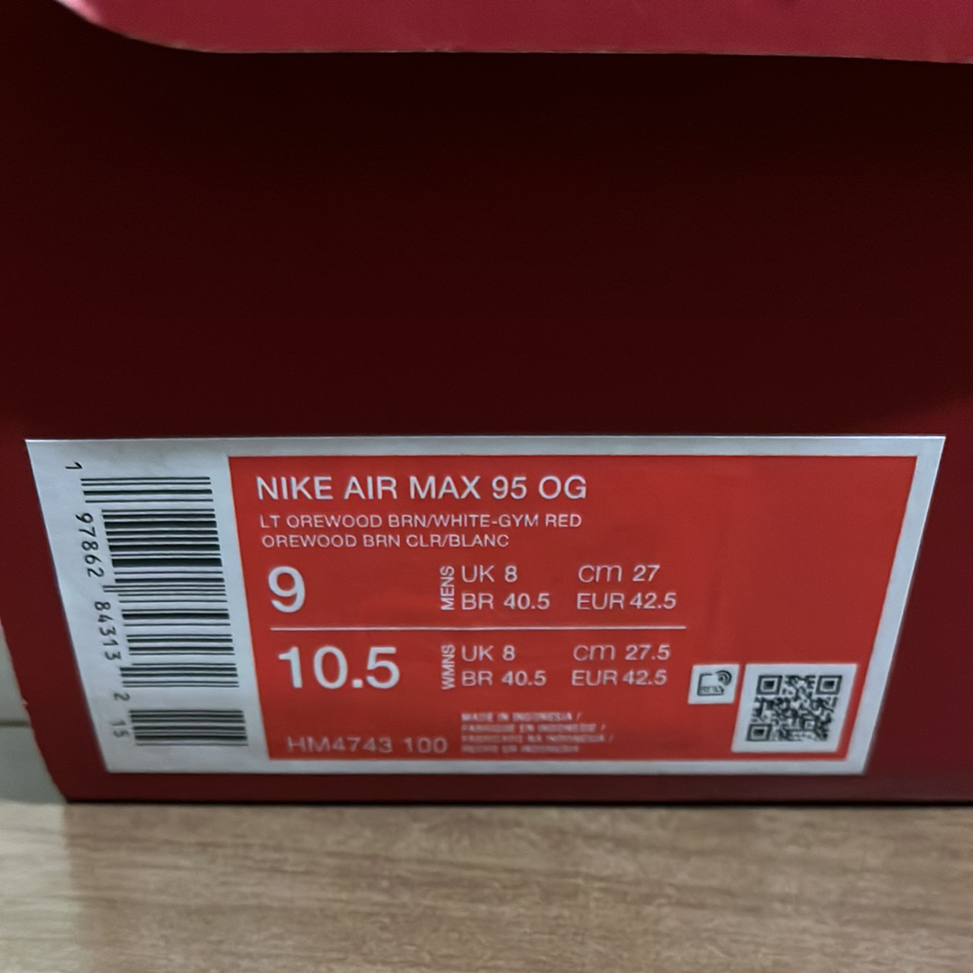 Levi's × Nike Air Max 95 OG "Denim White"