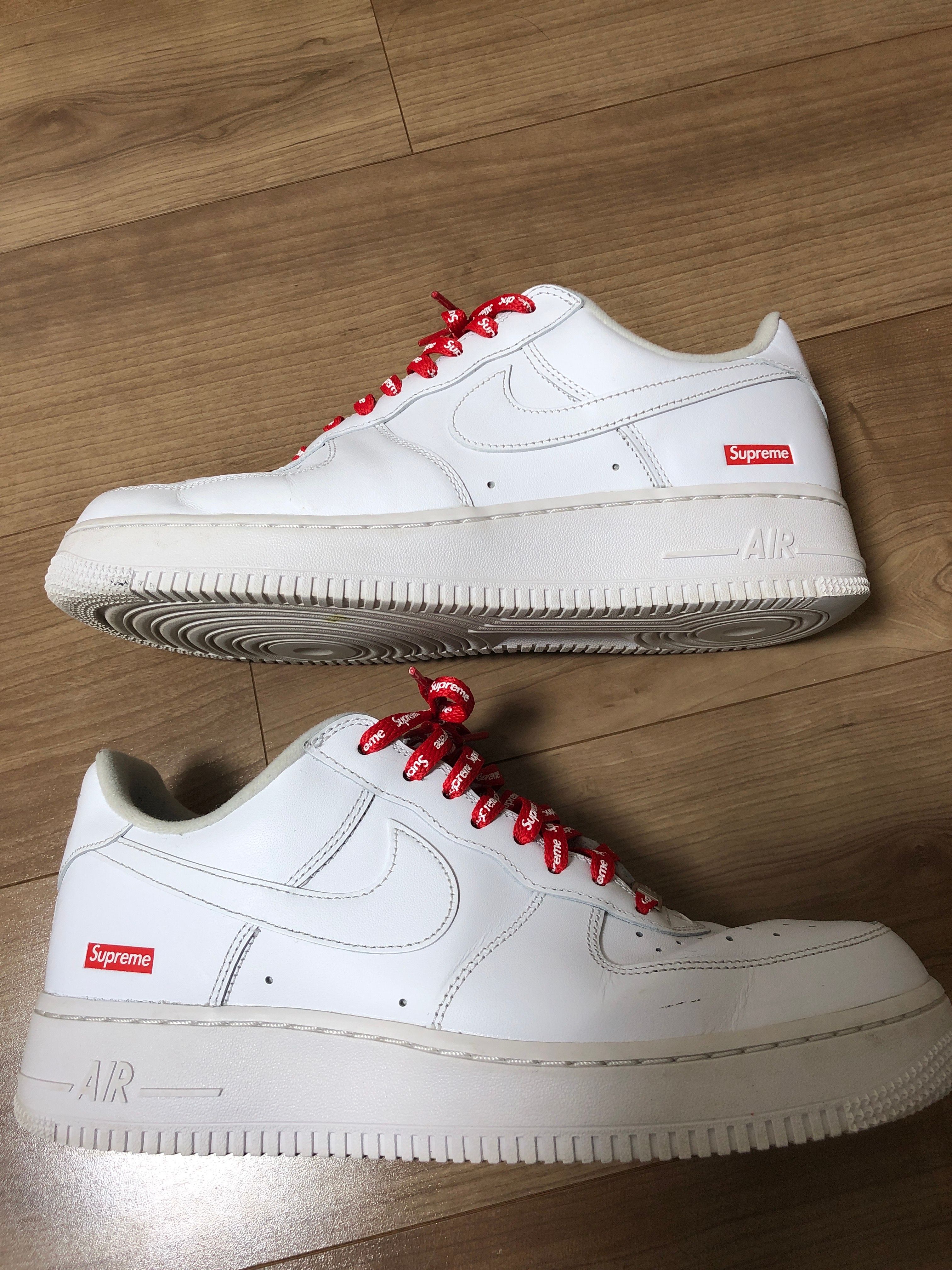 Supreme × Nike Air Force 1 Low "White"