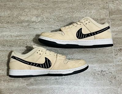 Albino & Preto × Nike SB Dunk Low Pro QS "Pearl White"