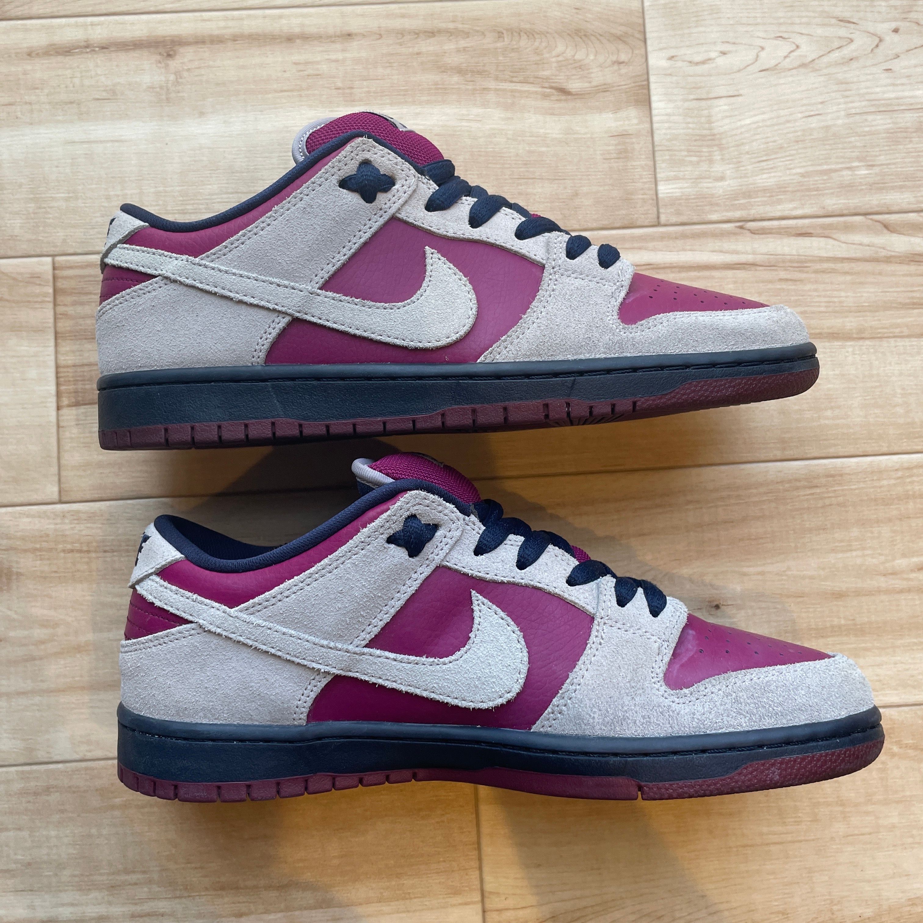 Nike SB Dunk Low Pro "Burgundy/Grey"