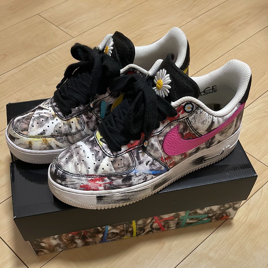 PEACEMINUSONE × Nike Air Force 1 Low '07 Para-Noise 3.0 "Black and Multi-Color" / G-DRAGON