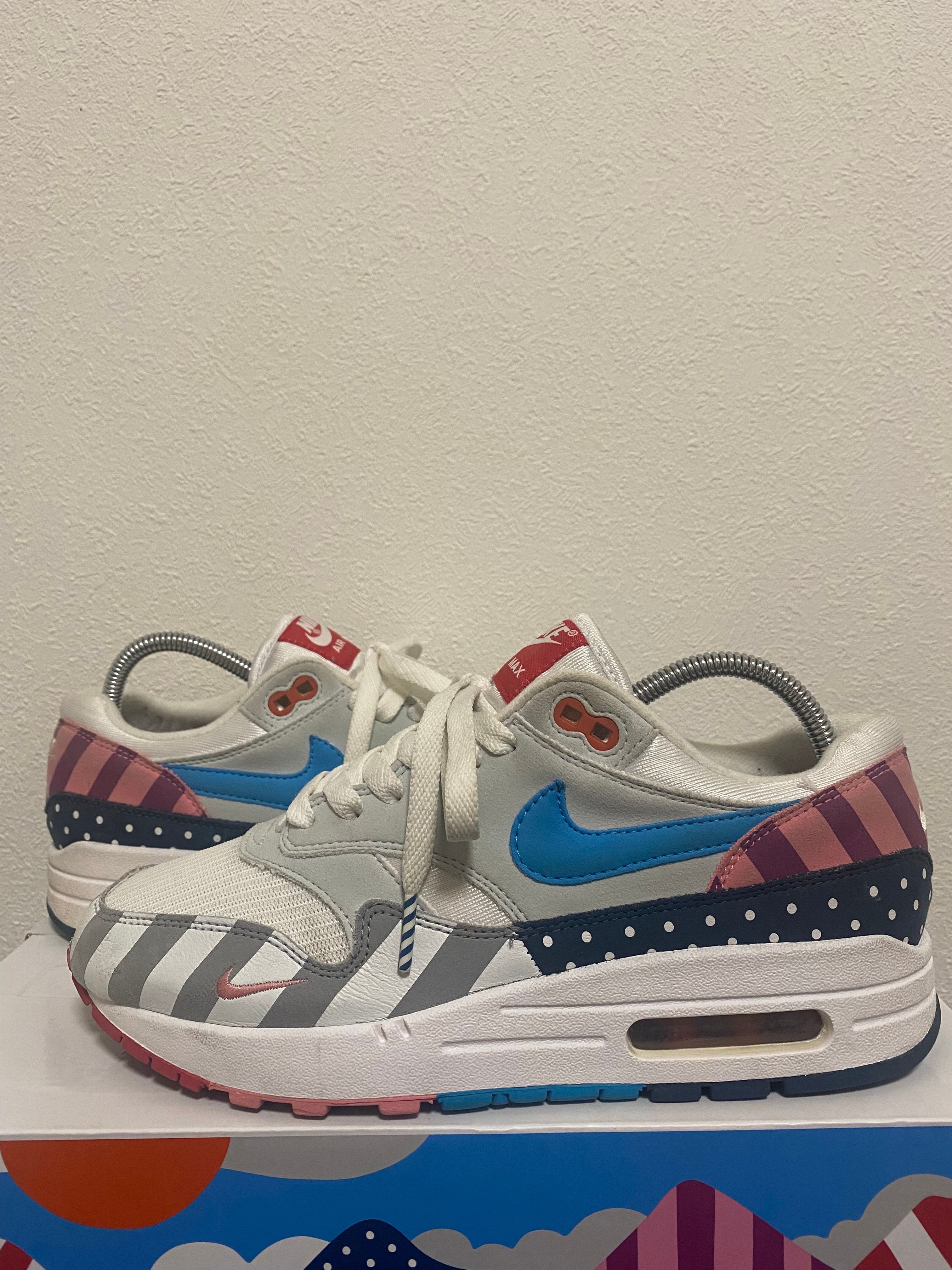 Parra × Nike Air Max 1 "White/Pure Platinum"