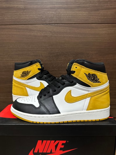Nike Air Jordan 1 Retro High OG "Black Toe/Yellow Ochre"