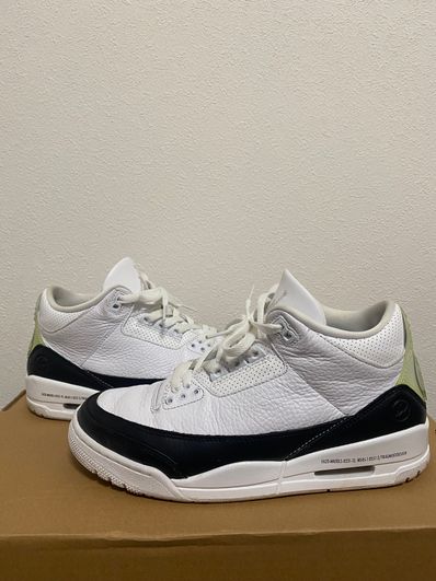 Fragment × Nike Air Jordan 3 "White/Black"