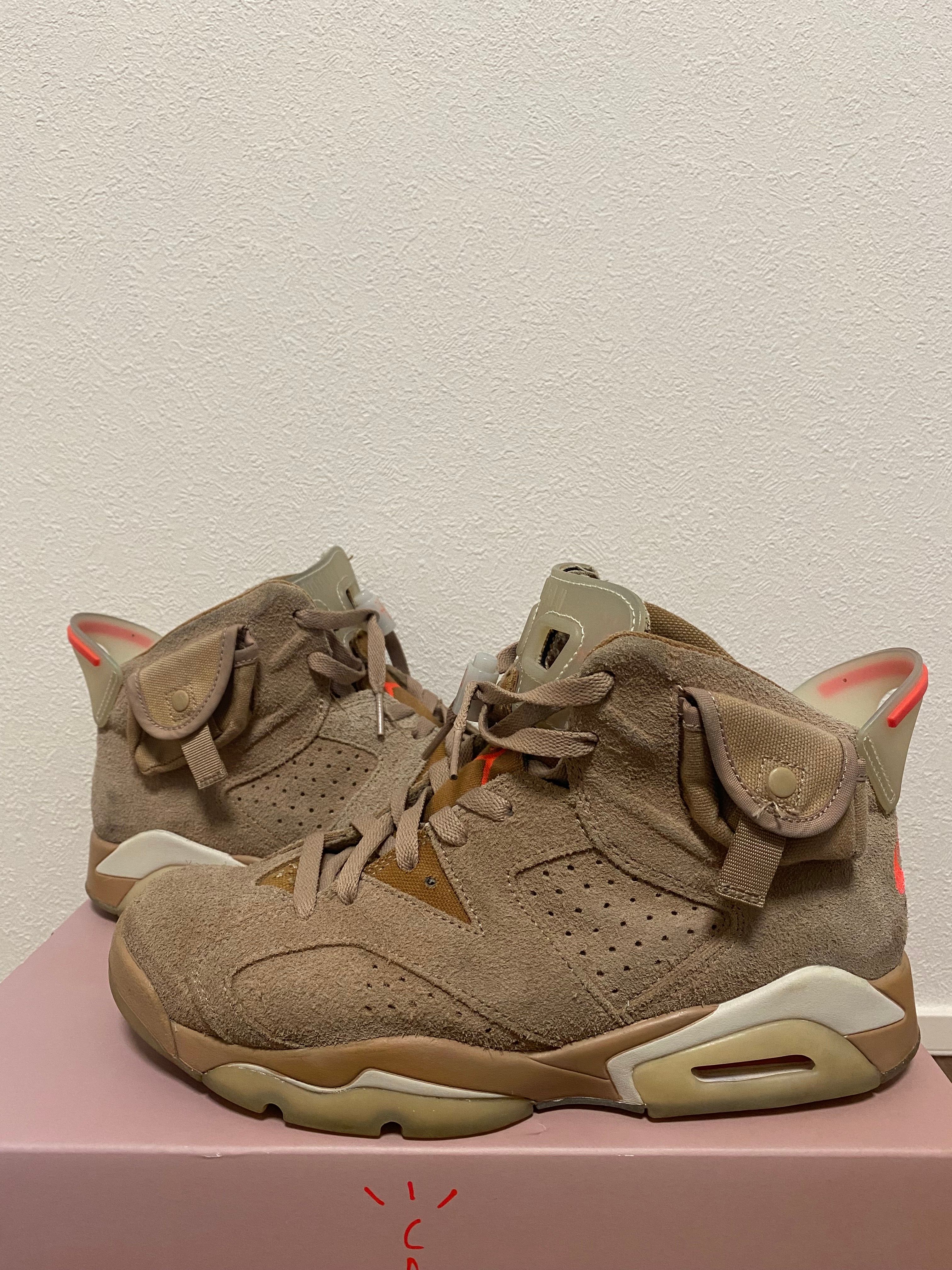 Travis Scott × Nike Air Jordan 6 "British Khaki"