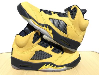 NIKE AIR JORDAN 5 "MICHIGAN"