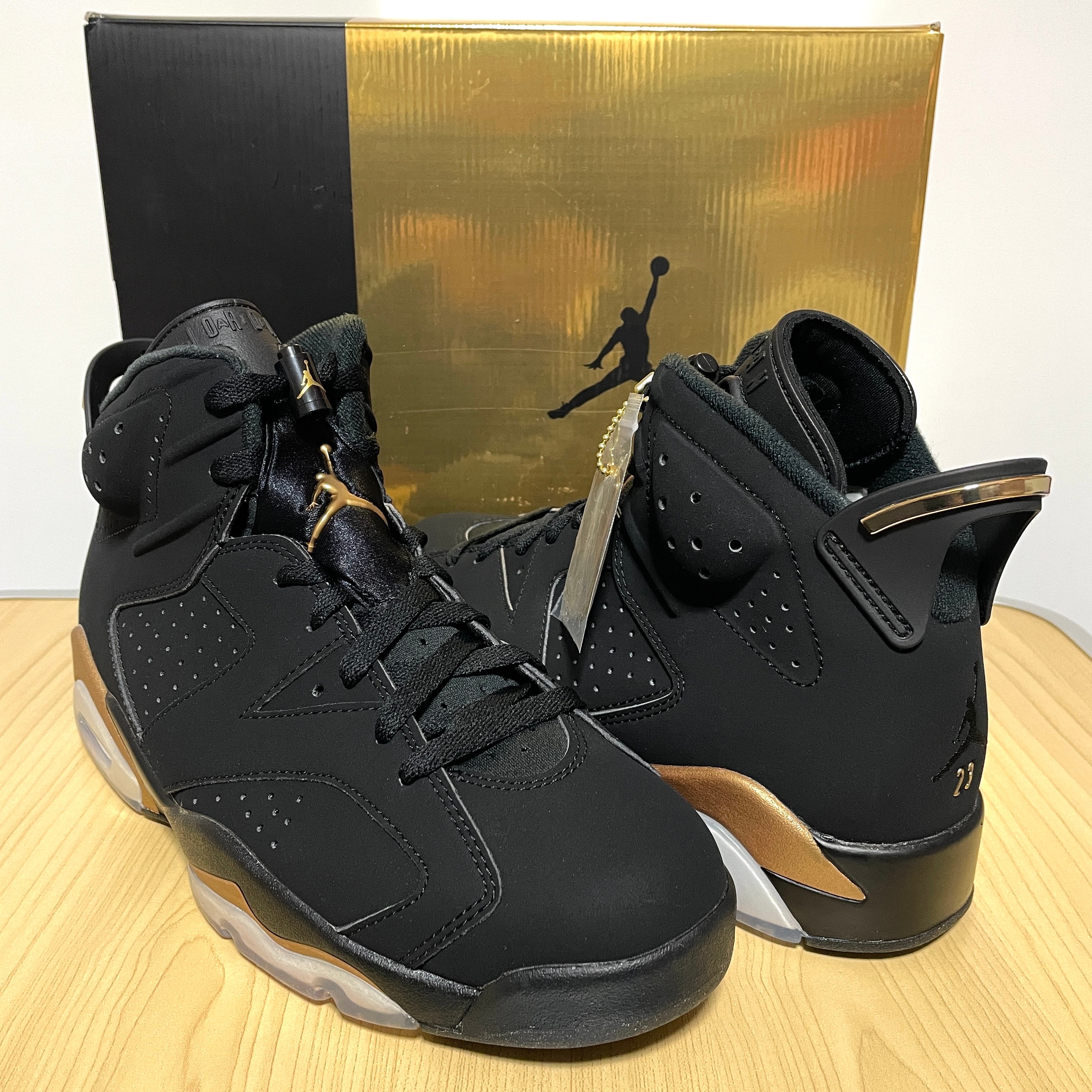 Nike Air Jordan 6 DMP "Black/Metallic Gold" (2020)