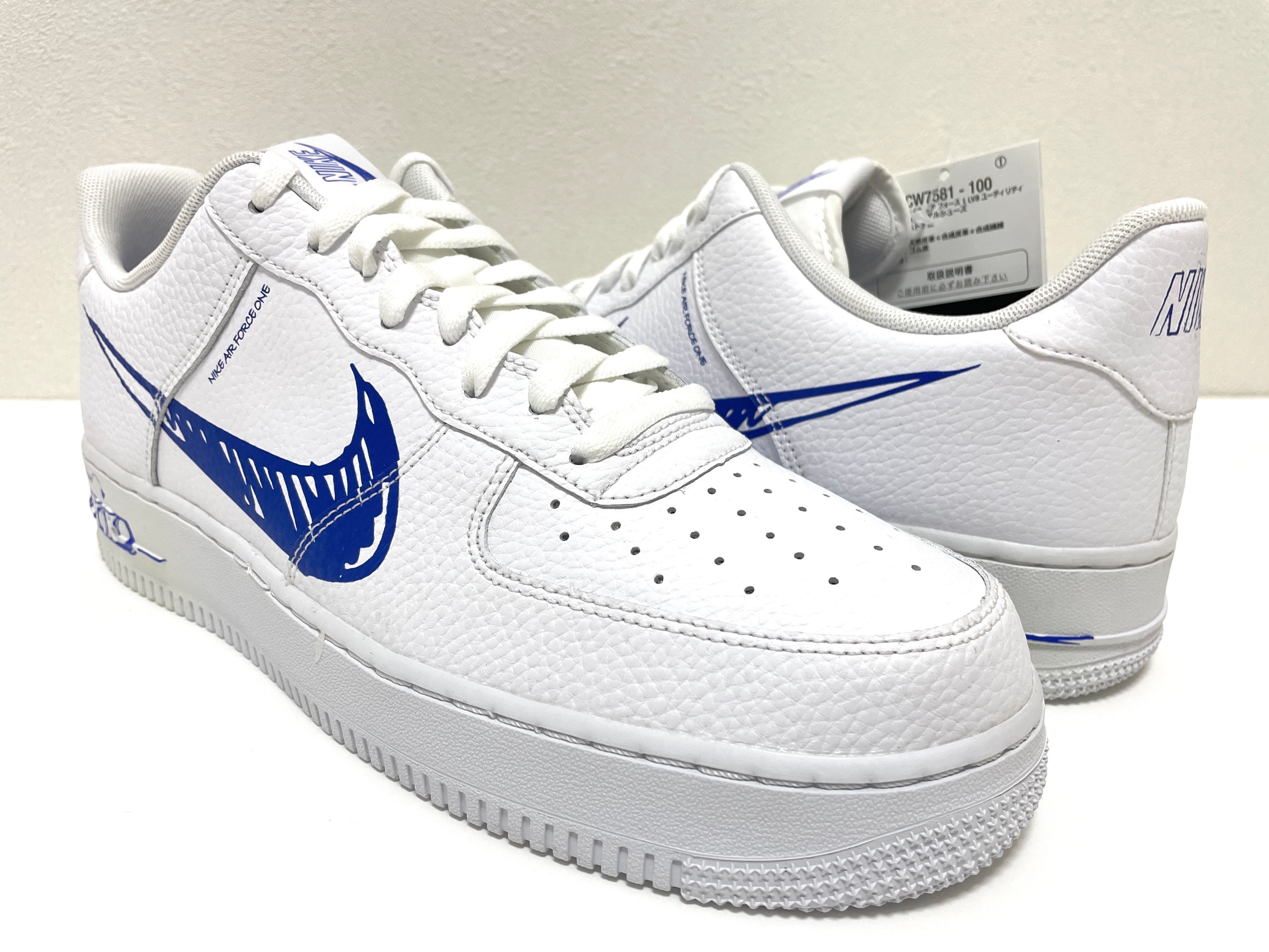 Nike Air Force 1 Low LV8 Utility "White/Blue"